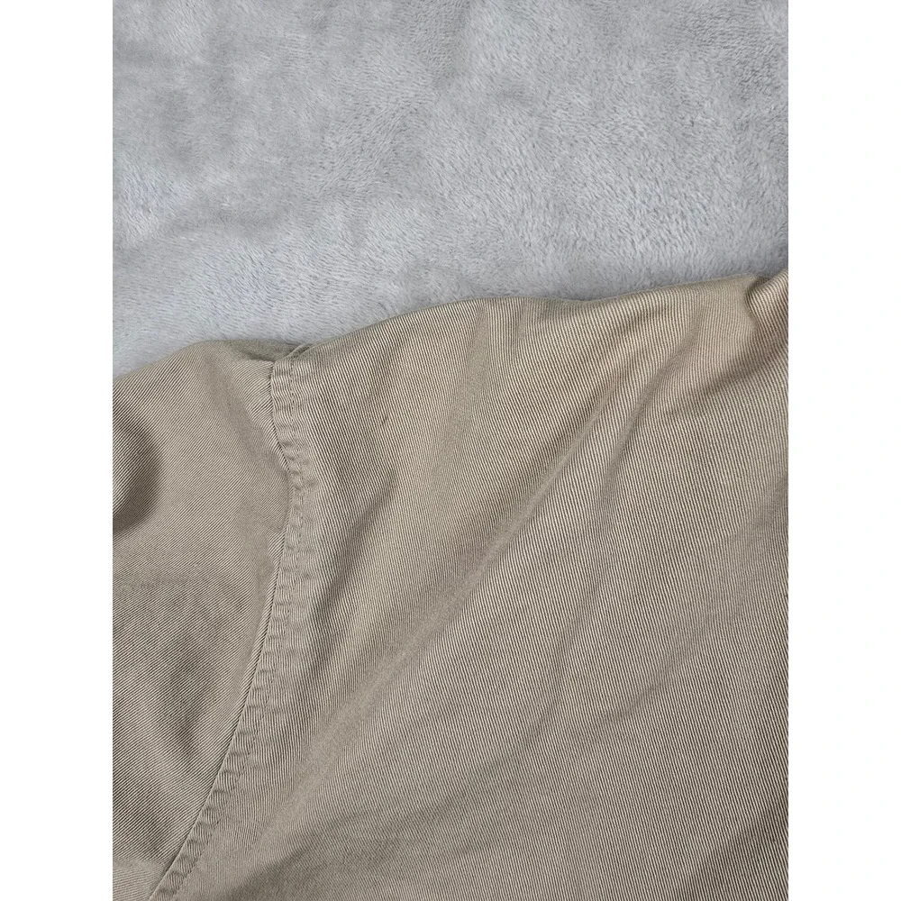 Vtg Polo Ralph Lauren Harrington Jacket Mens Large Tan Full Zip Harrington *Read